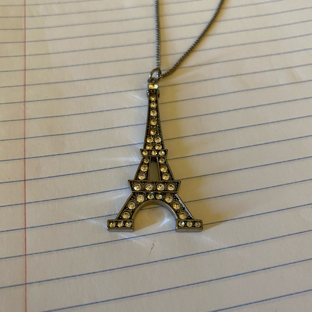 Eiffel Tower Pendant Necklace